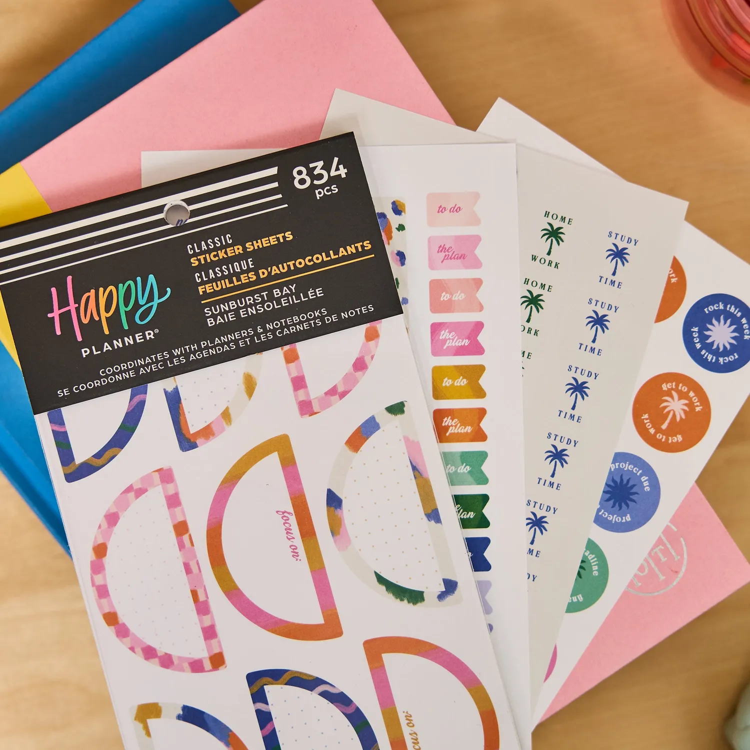 Me & my Big Ideas Sunburst Bay stickers 30 feuilles