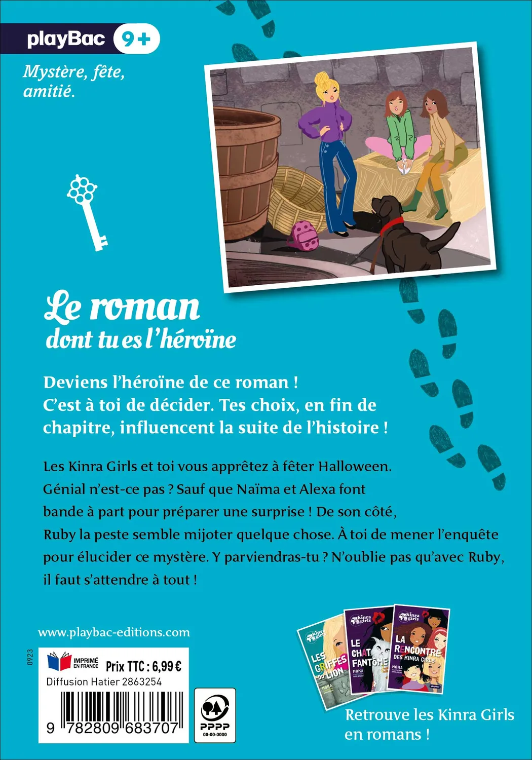 Frigobloc Kinra Girls Mystère à Halloween Tome 3 roman héroïne