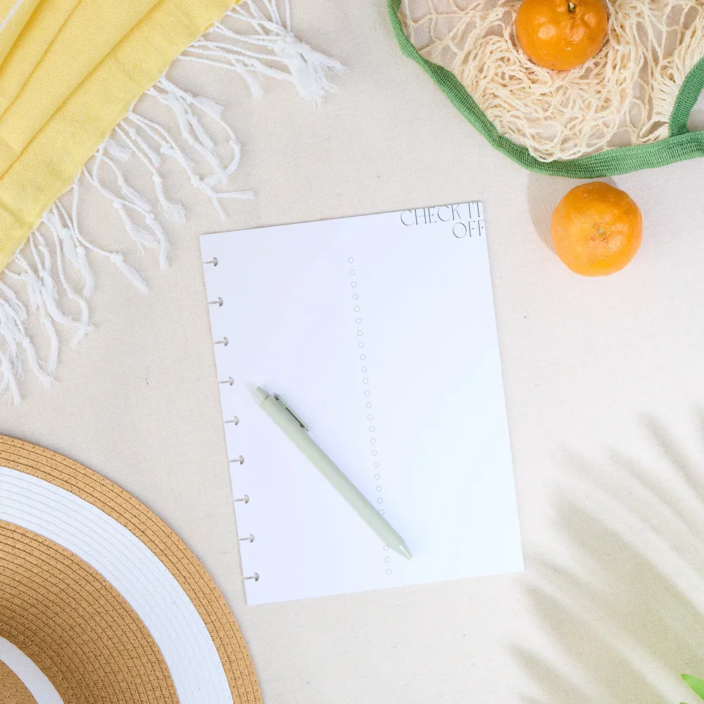 Happy Planner Check It Off Classic papier recharge 40 feuilles dot