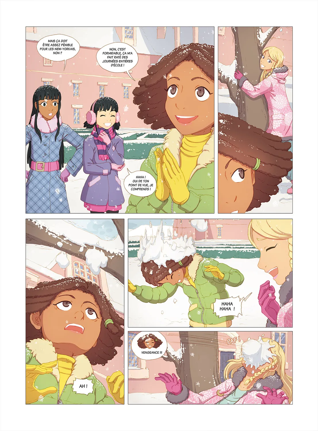 Frigobloc Kinra Girls Le Monstre du Lac BD tome 5