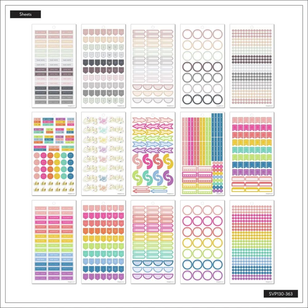 Me & my big ideas Daily Essentials Value Pack stickers 2481 fonctionnels