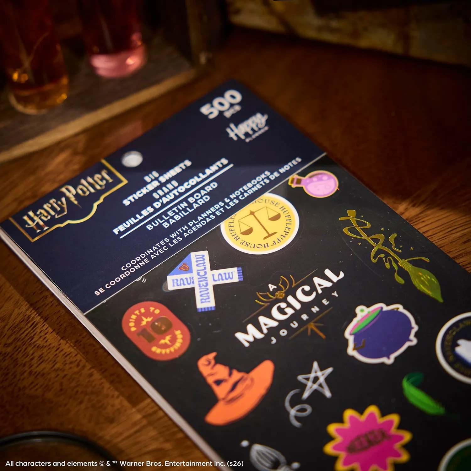 Happy Planner Harry Potter stickers Big 30 pages classe