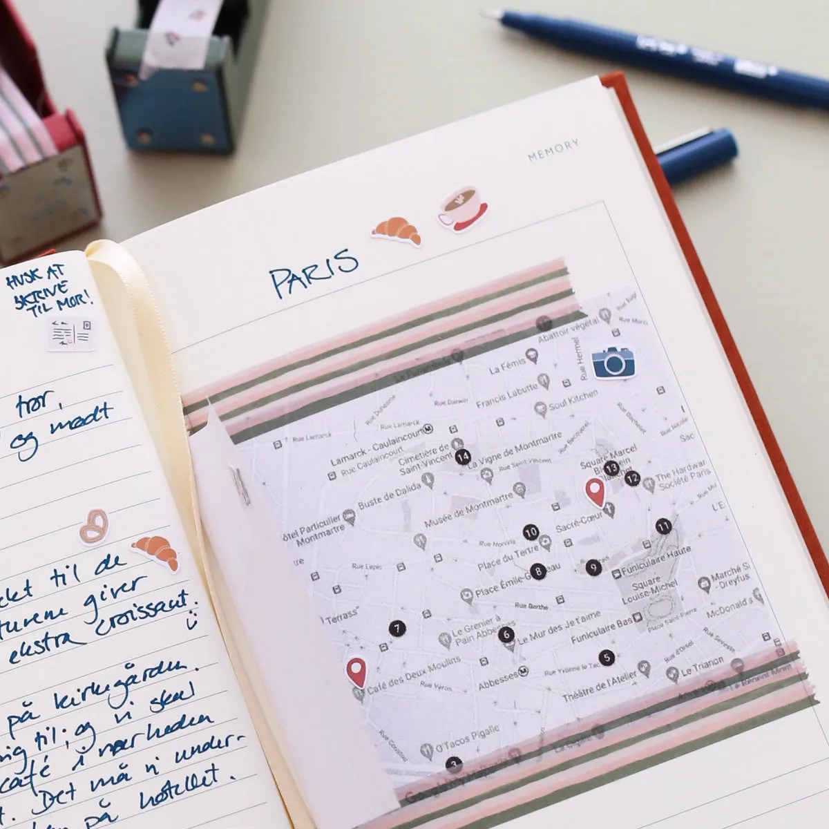 Kartotek Memories Journal souvenirs rigide terracotta