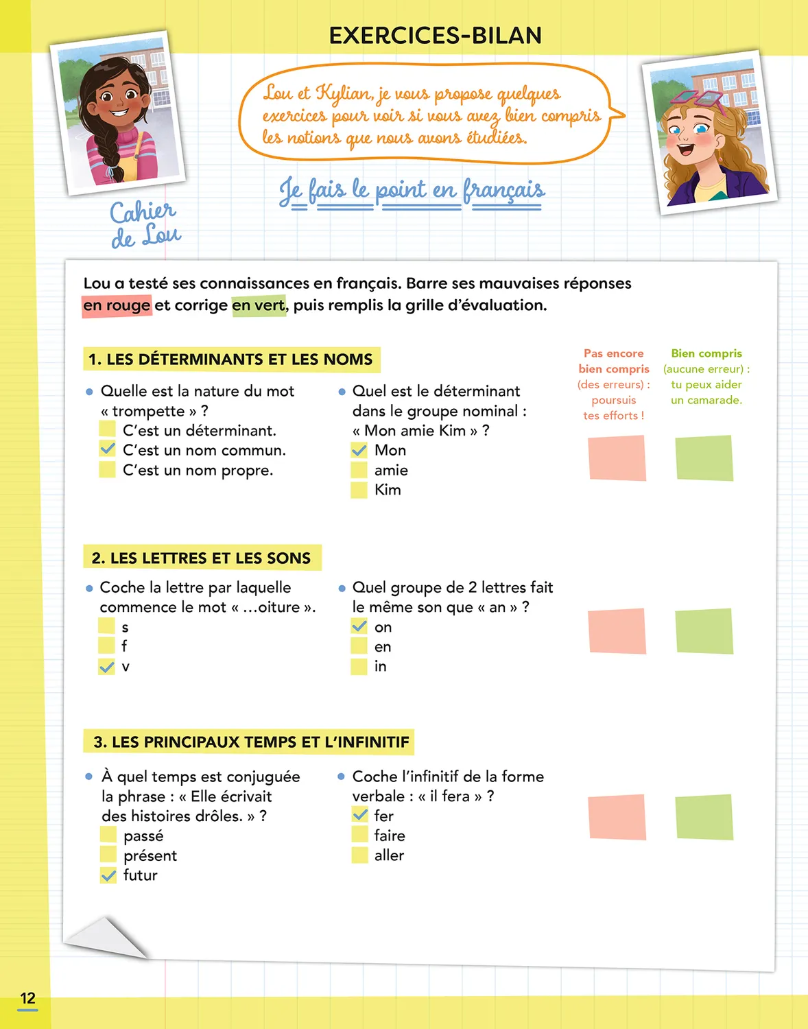 Frigobloc Les Incollables C'est moi la maîtresse CE1 cahier 7-8 ans