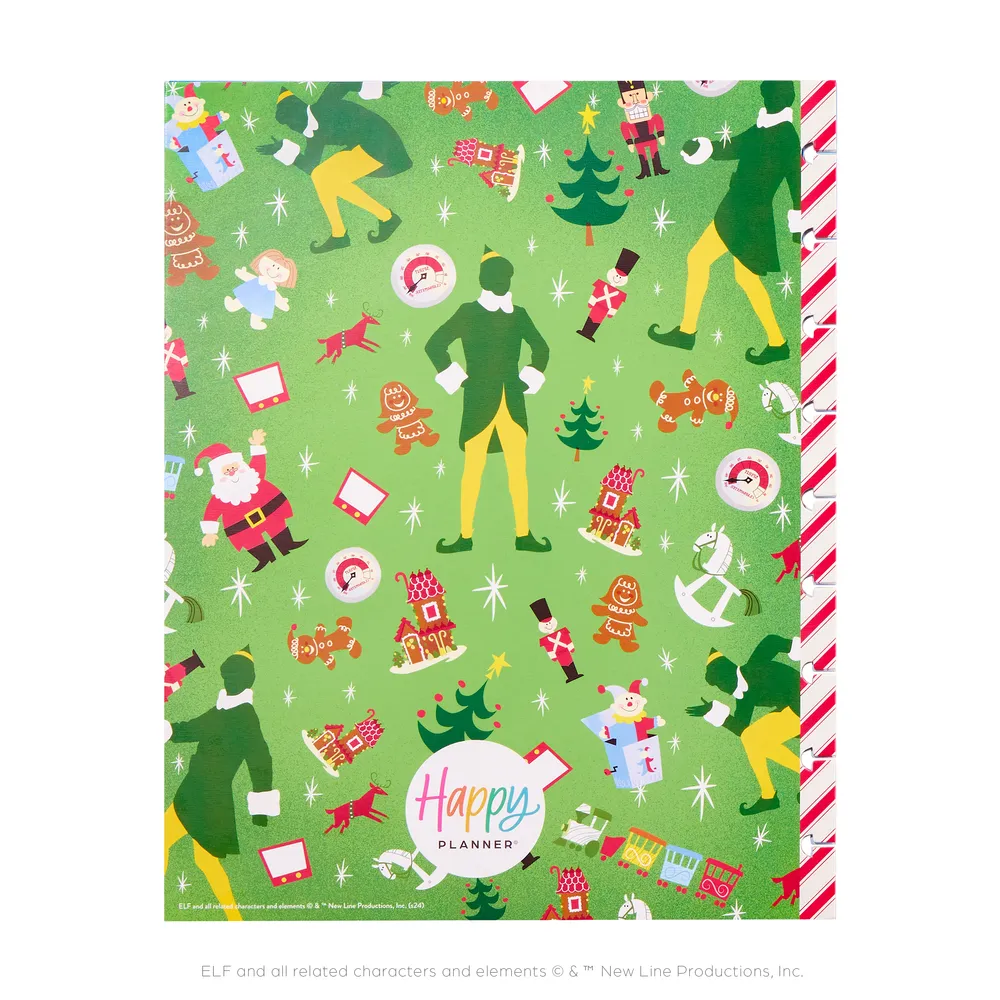 Happy Planner Elf calendrier avent stickers Noël