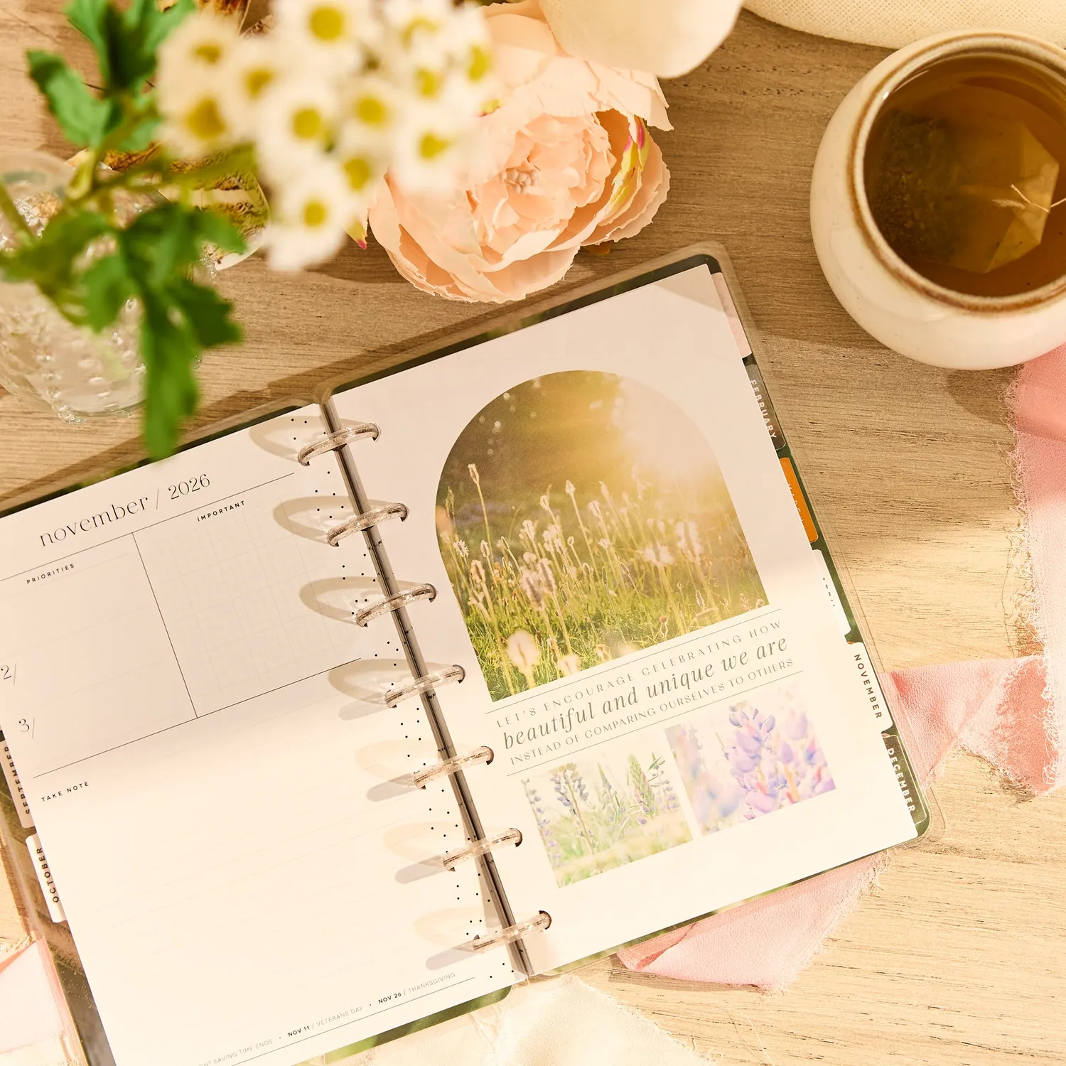Happy Planner Modern Nature agenda mini vertical 2026-2027