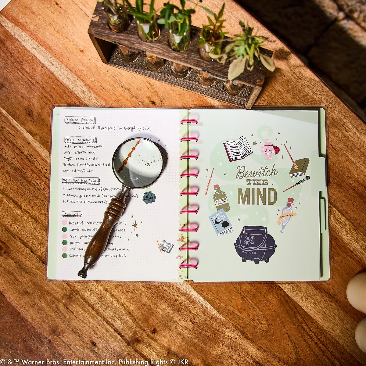 Happy Planner Harry Potter Student carnet Classic pointillé