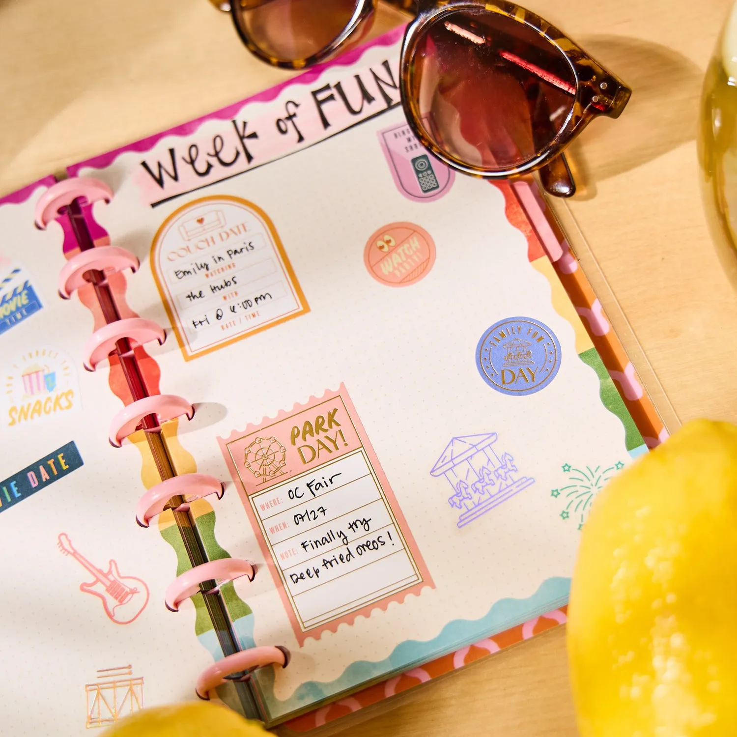 Me & my big ideas Palm Beach carnet mini pointillé 60 feuilles