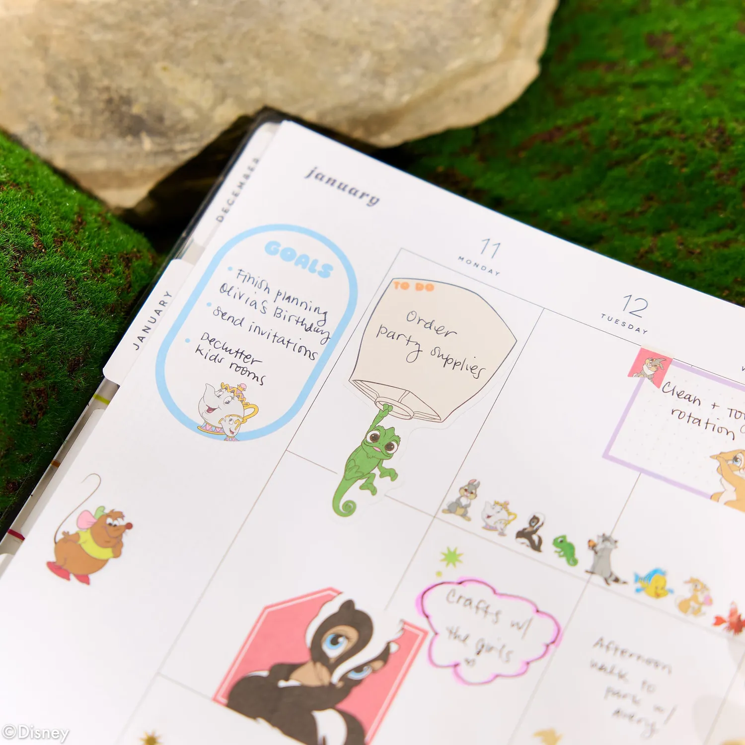 Happy Planner Disney Best Pals Big agenda vertical 2026-2027