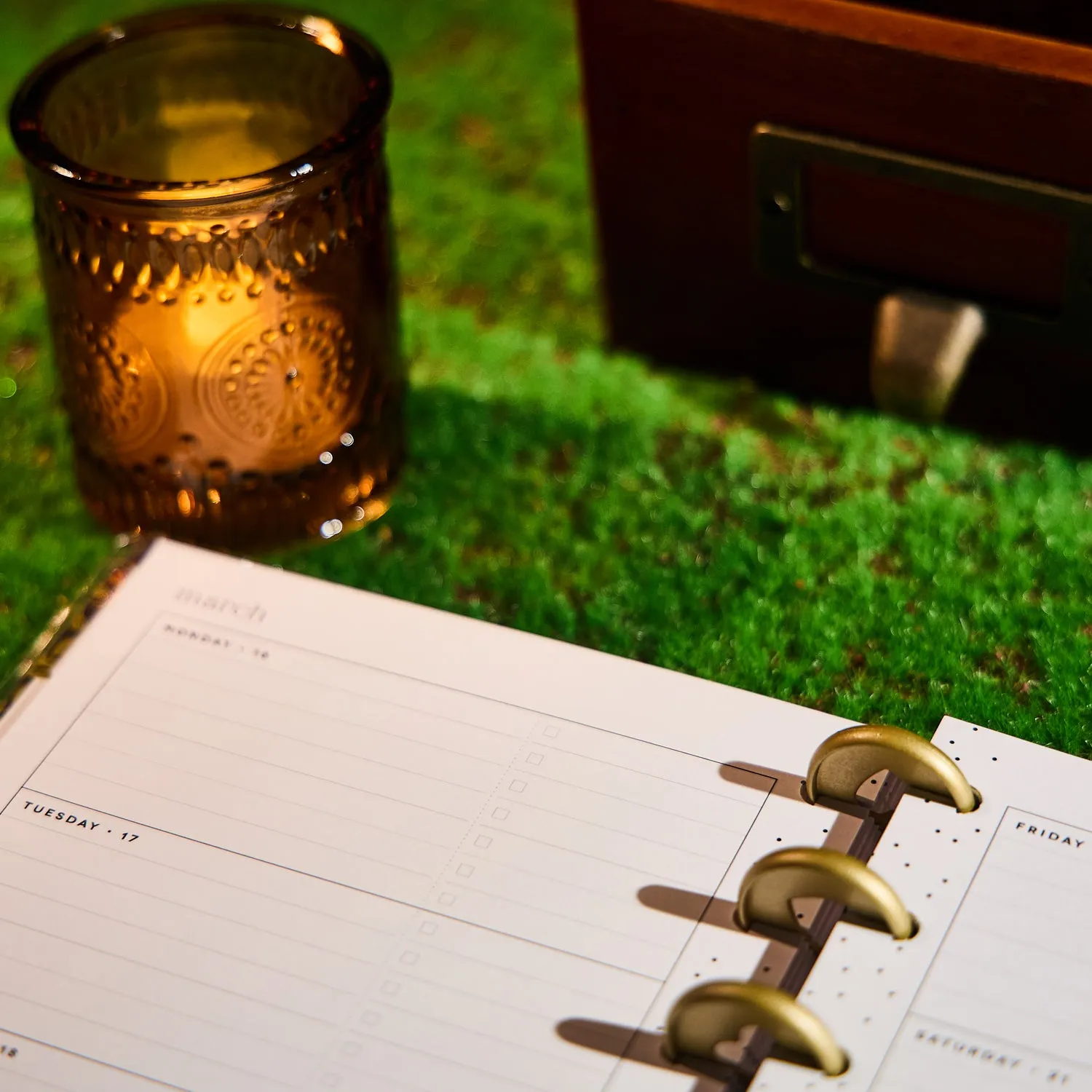 Happy Planner Herbarium agenda Mini horizontal 2026 botanique