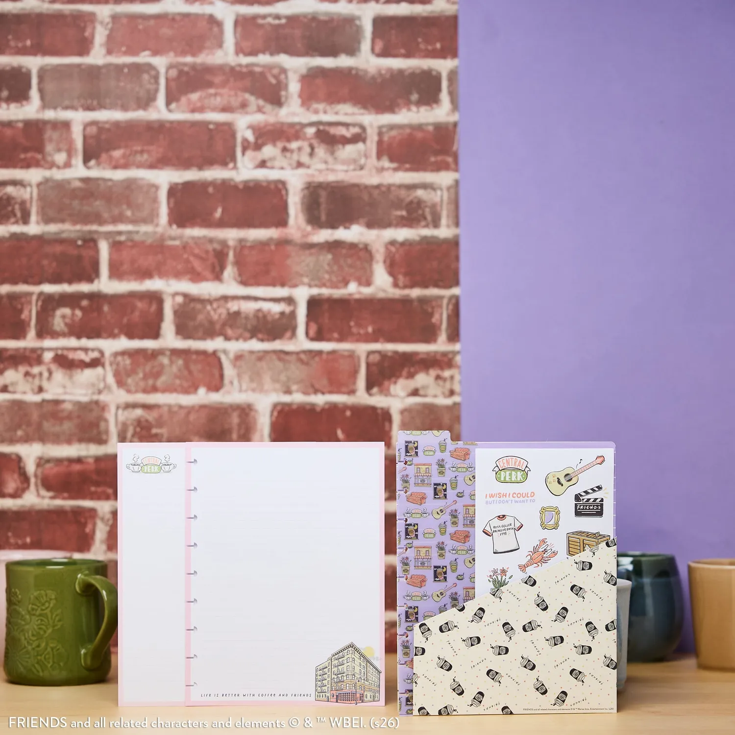 Happy Planner Friends pack accessoires agenda Classic Friends