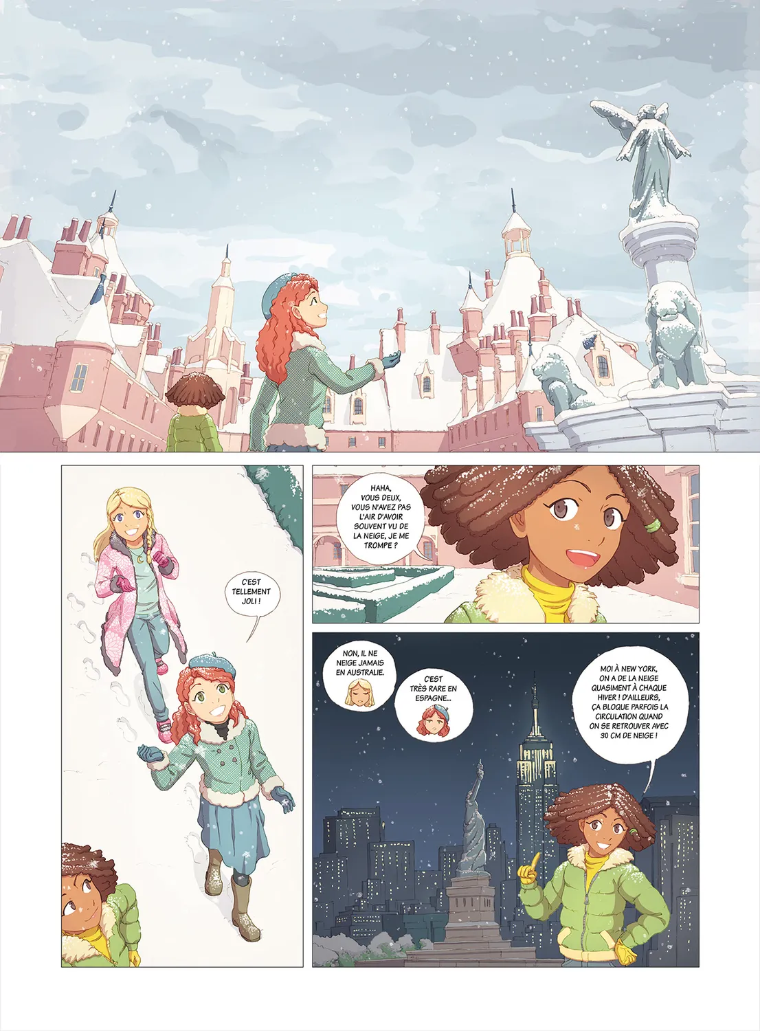 Frigobloc Kinra Girls Le Monstre du Lac BD tome 5