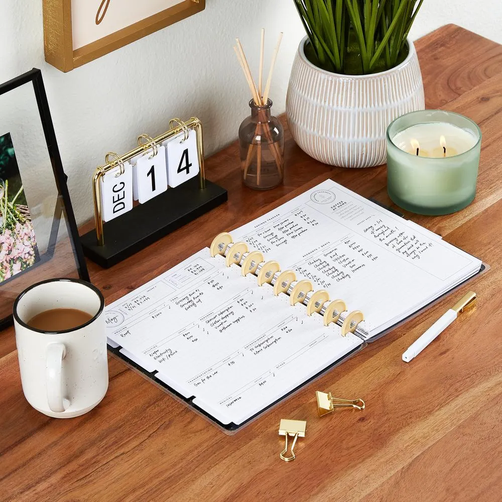 Happy Planner Hello Savings agenda budget Classic 12 mois non daté