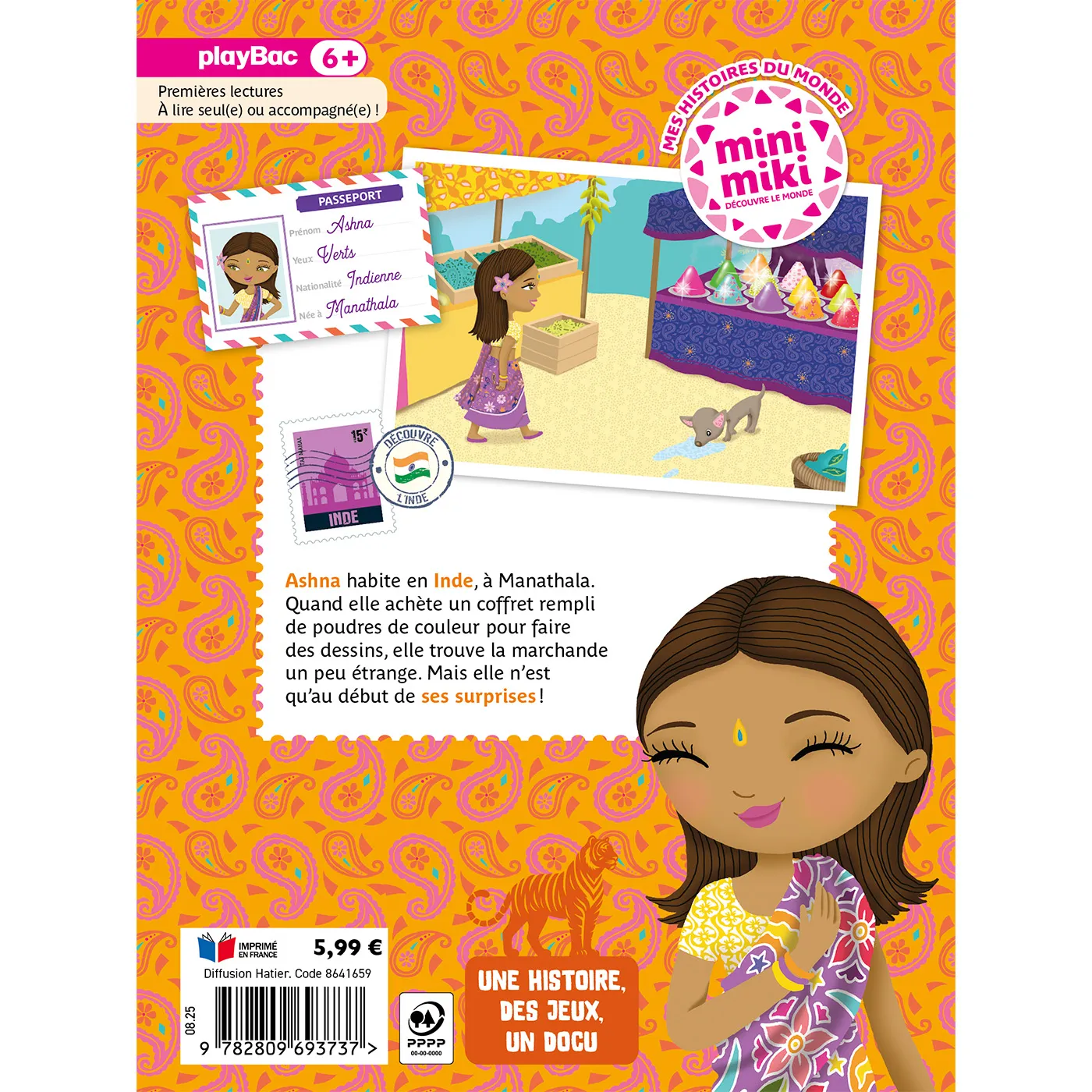 Frigobloc Minimiki Le coffret magique d'Ashna livre nouvelle édition 6 ans