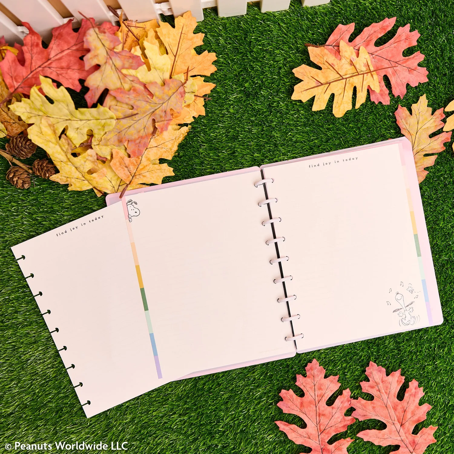 Happy Planner Peanuts papier recharge Classic 40 feuilles pointillé