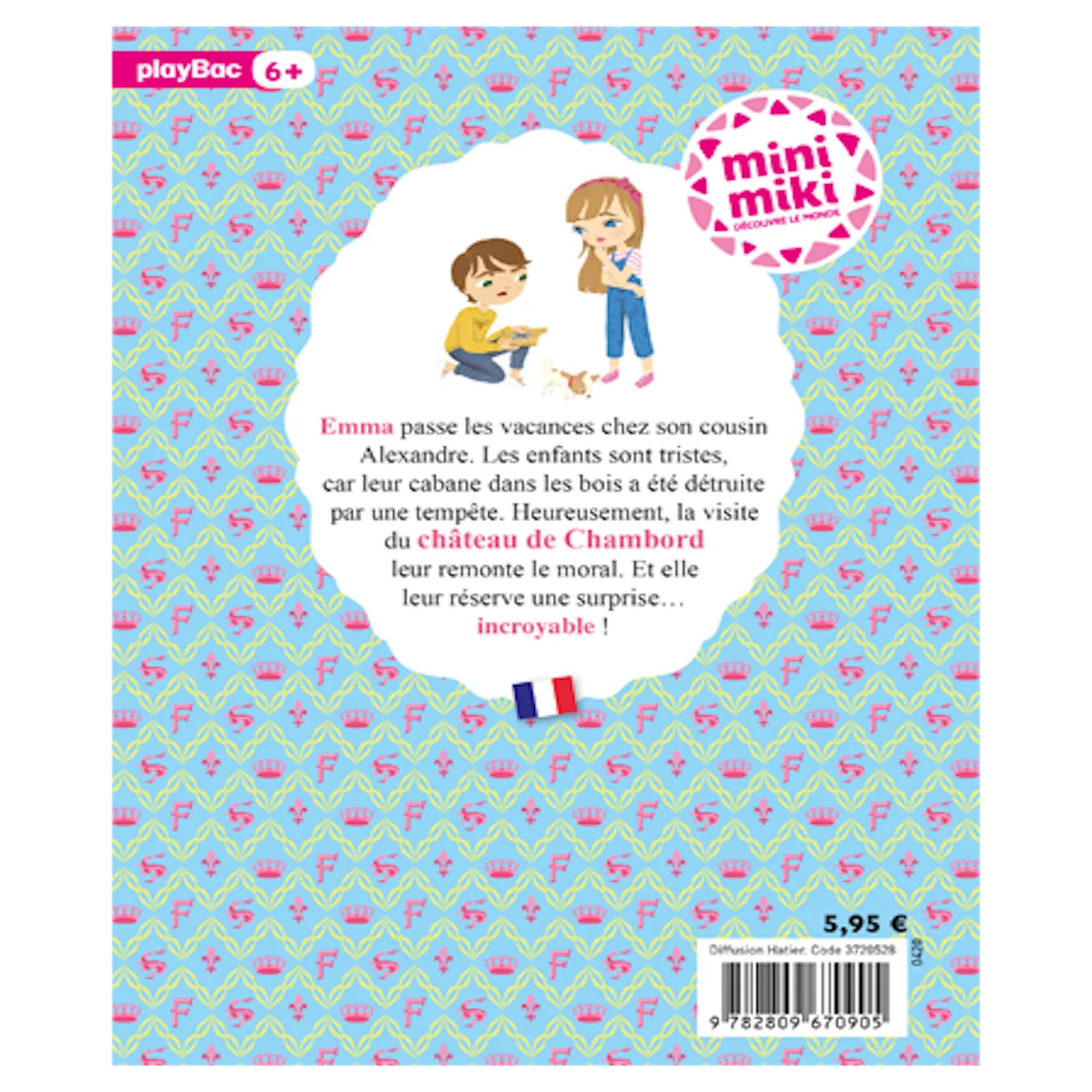 Minimiki Emma et la salamandre de Chambord tome 30 dès 6 ans