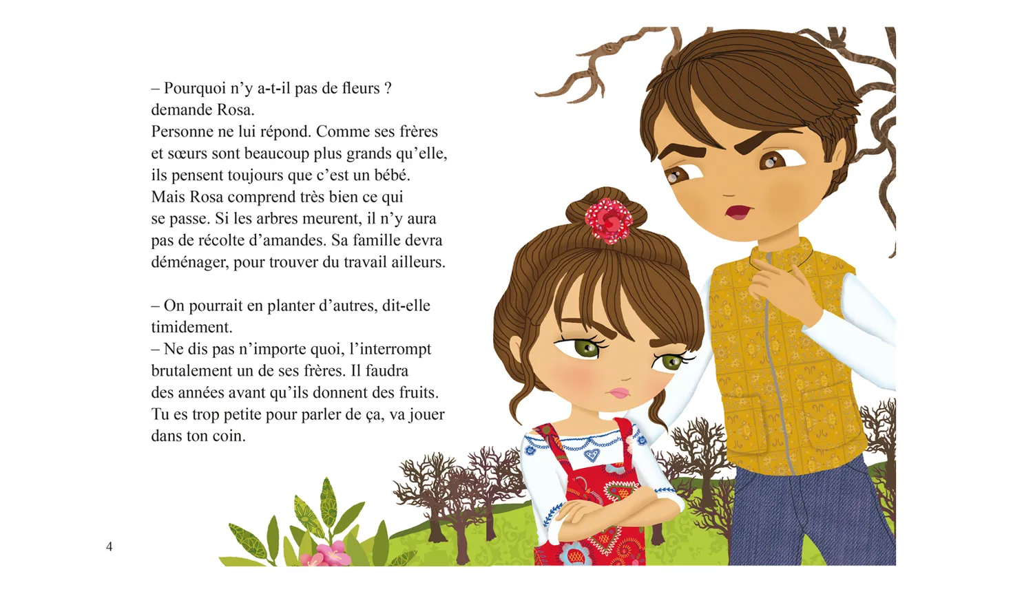 Minimiki Rosa et les fleurs d’amandiers Tome 19 livre