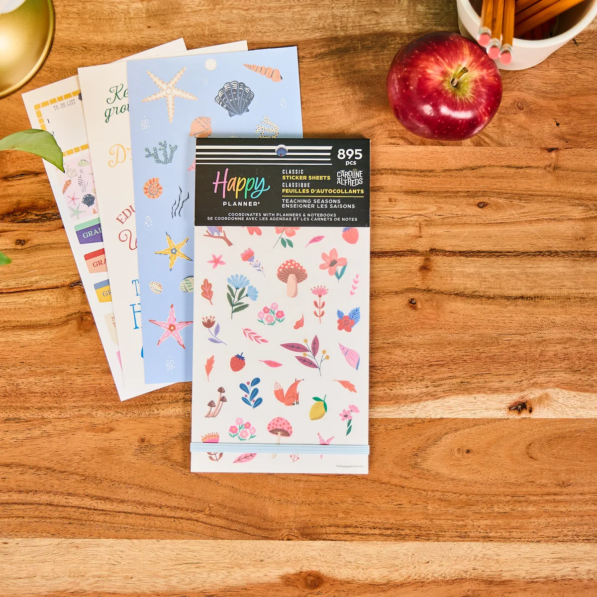 Happy Planner Teaching Seasons stickers value pack 895