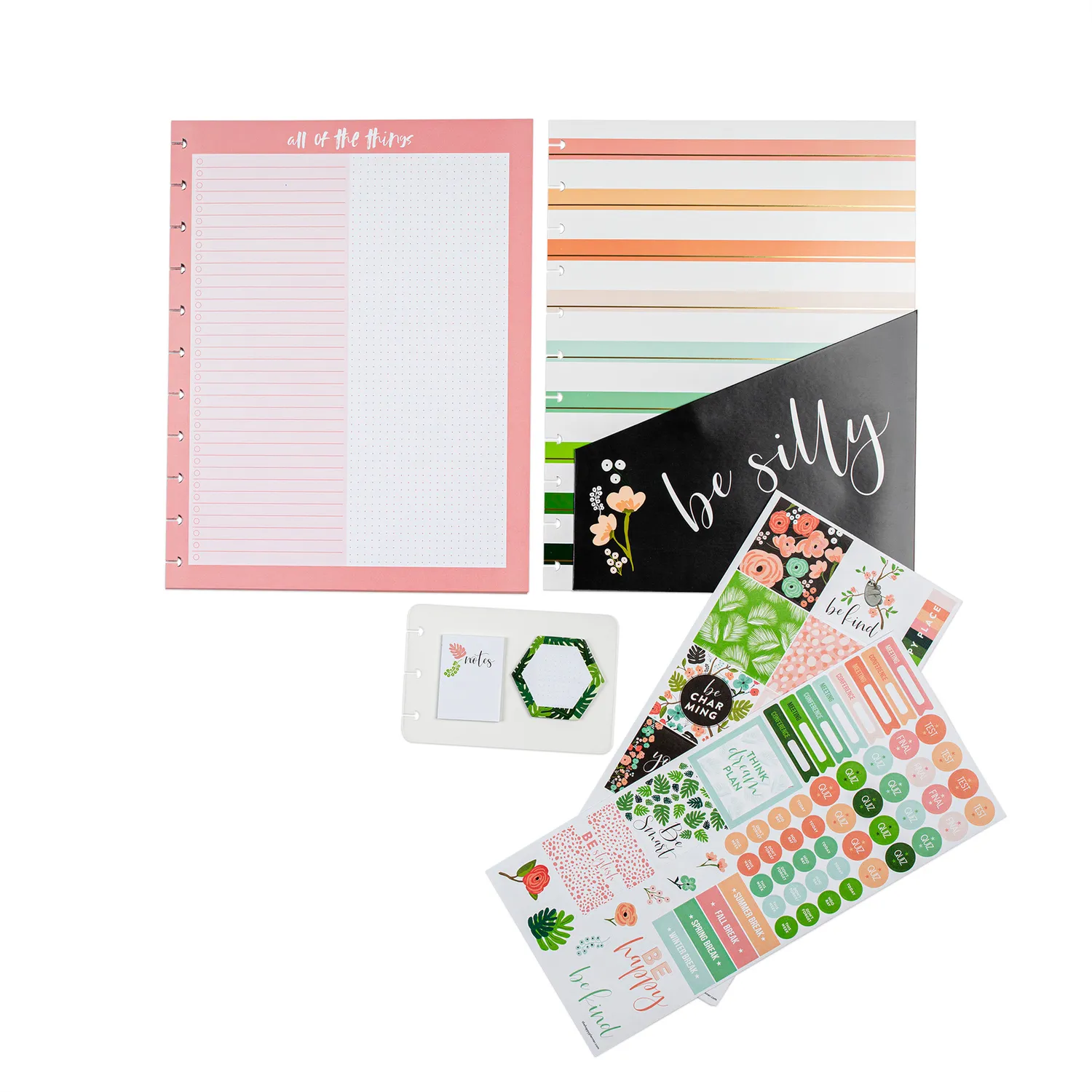 Happy Planner Be Kind kit accessoires agenda big enseignant 143 pcs