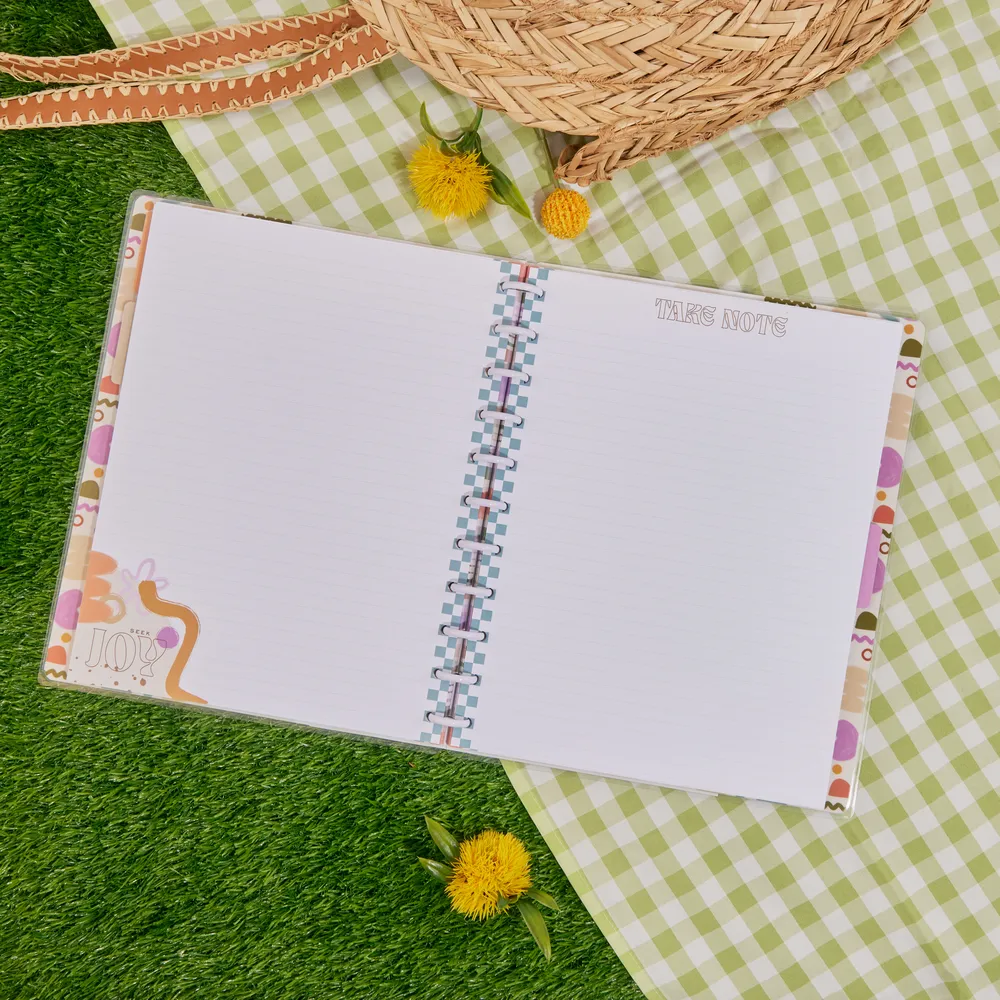 Happy Planner Canyon Modern recharge grand pointillés 40 feuilles