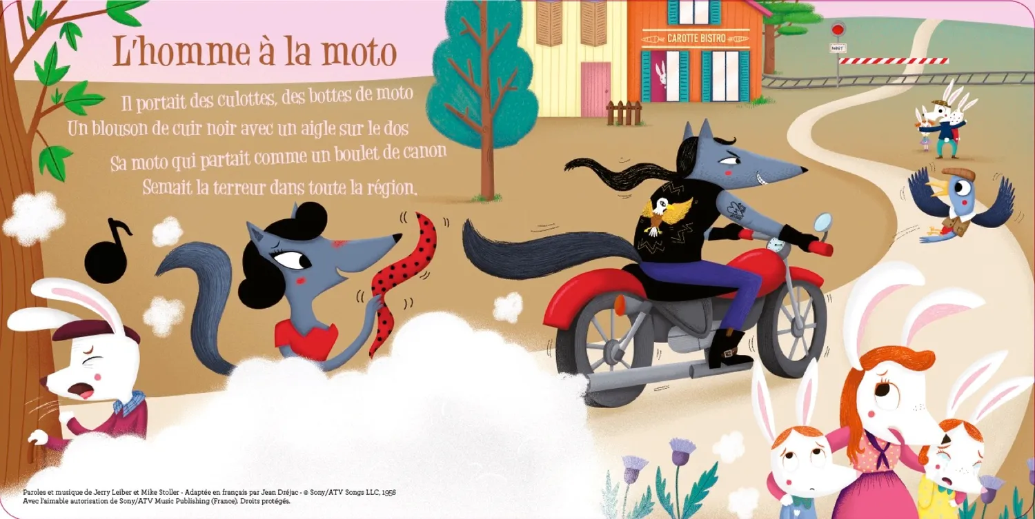 Mon premier Edith Piaf livre musical bébé 5 chansons
