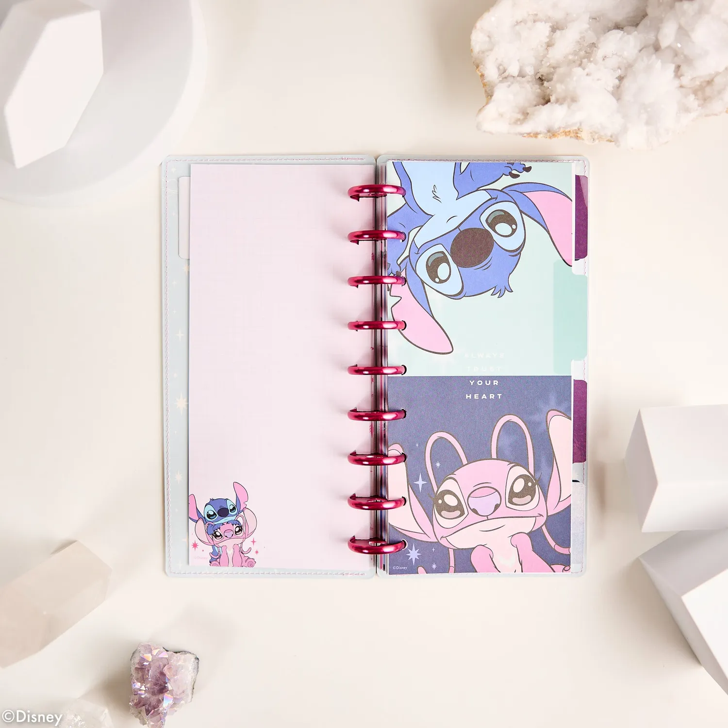 Happy Planner Disney Stitch Angel coffret Be Happy Box