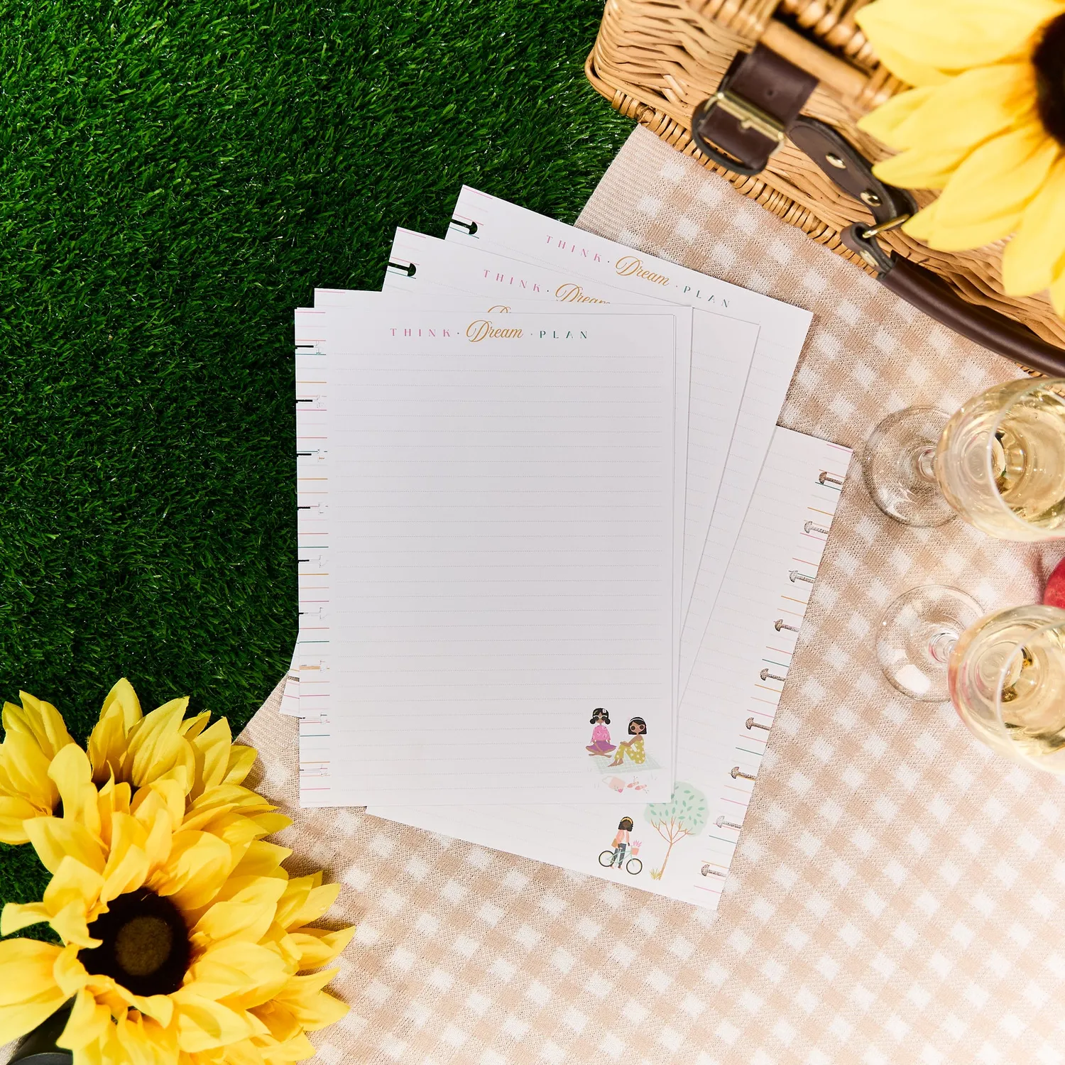Happy Planner Squad Goals recharge checklist Classic 40 feuilles