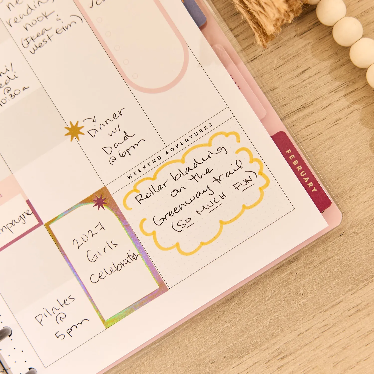 Happy Planner Horizon Lines agenda classic juillet 2026-juin 2027