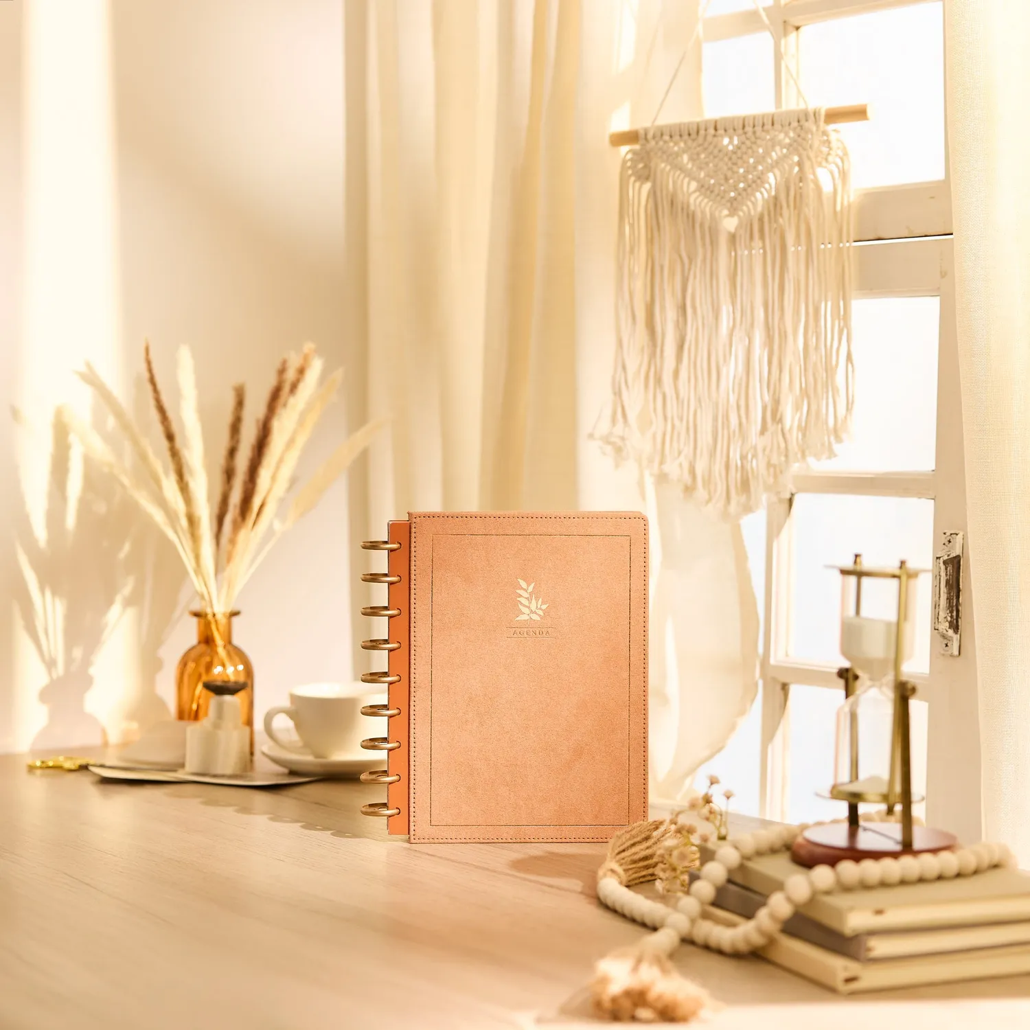 Happy Planner Dune Hues 2026-2027 agenda Classic dashboard 12 mois