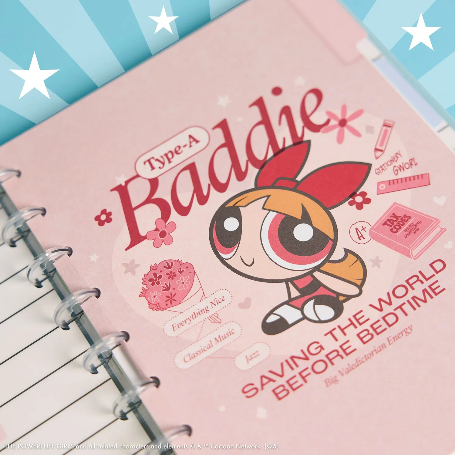 Happy Planner Classic Powerpuff Girls carnet pointillé 60 feuilles