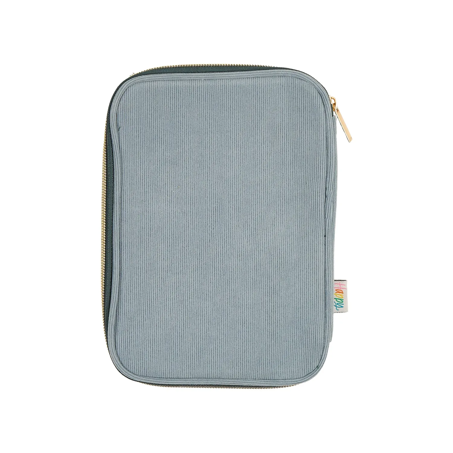 Happy Planner Wildflower Daydream trousse bleu velours brodé