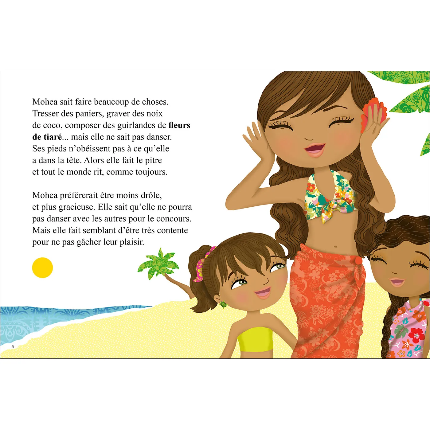 Minimiki Mohea et la danse de la reine livre jeunesse Tahiti