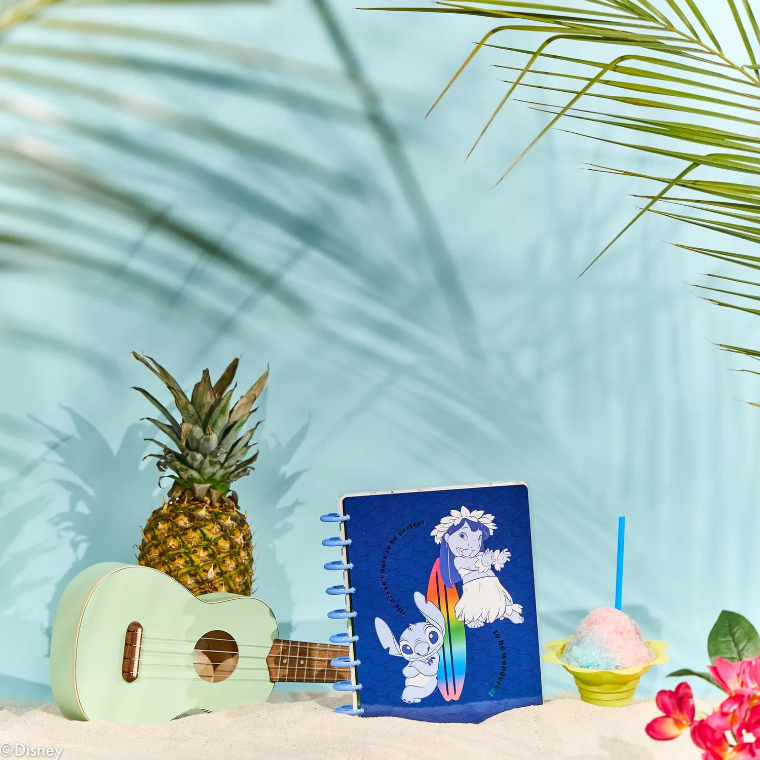 Happy Planner Lilo & Stitch Make Waves agenda Classic vertical non daté