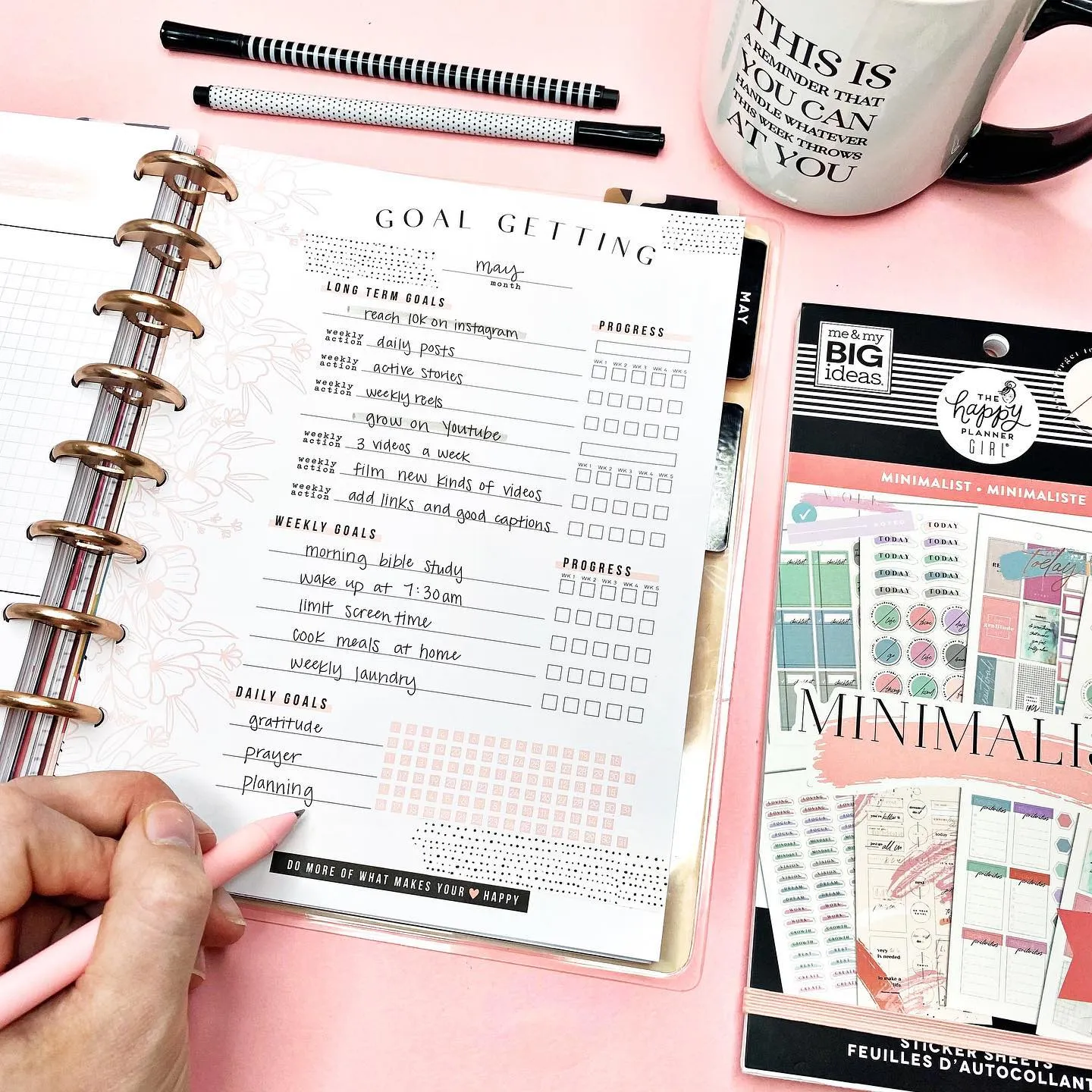 Happy Planner Modern Farmhouse kit Classic compagnon
