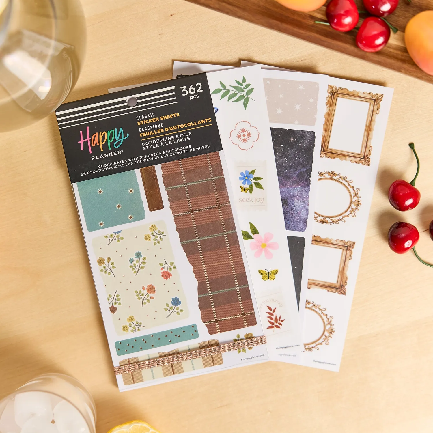 Me & my big ideas Happy Planner Borderline Style stickers 30 feuilles