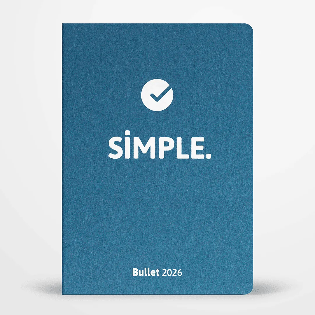 My365 SIMPLE Bullet agenda A5 2026/2027 + jaquette Zen