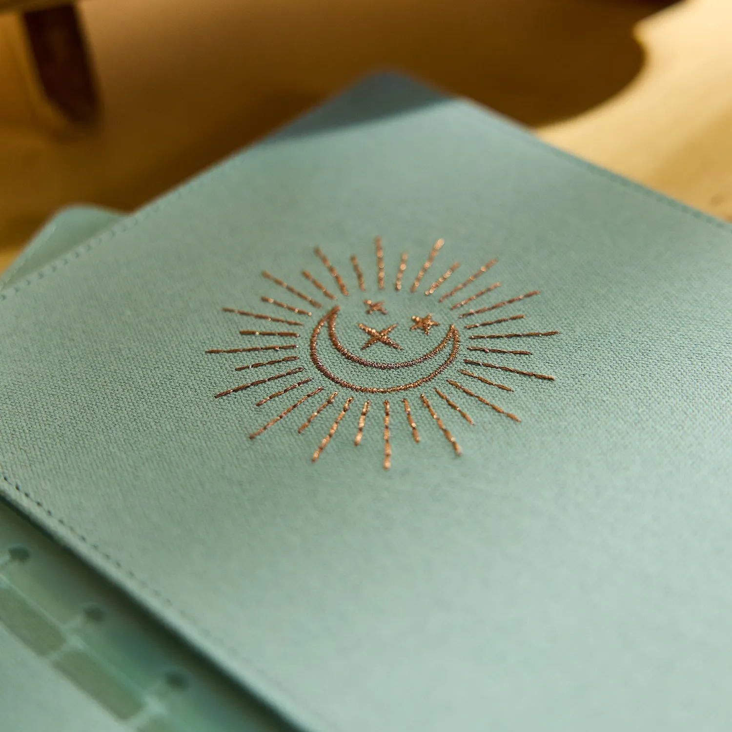 Happy Planner Starlit Glow couverture brodée Classic