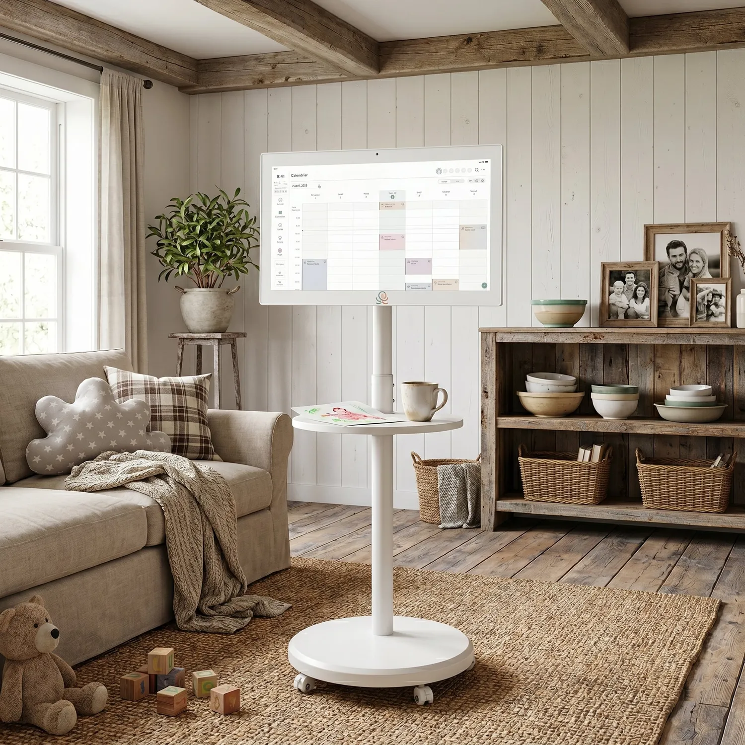 Les Belles Combines Octave Station support roulettes sans tablette