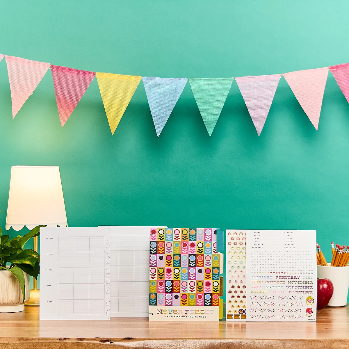 Happy Planner Mod Teacher extension classic 6 mois 501 pcs