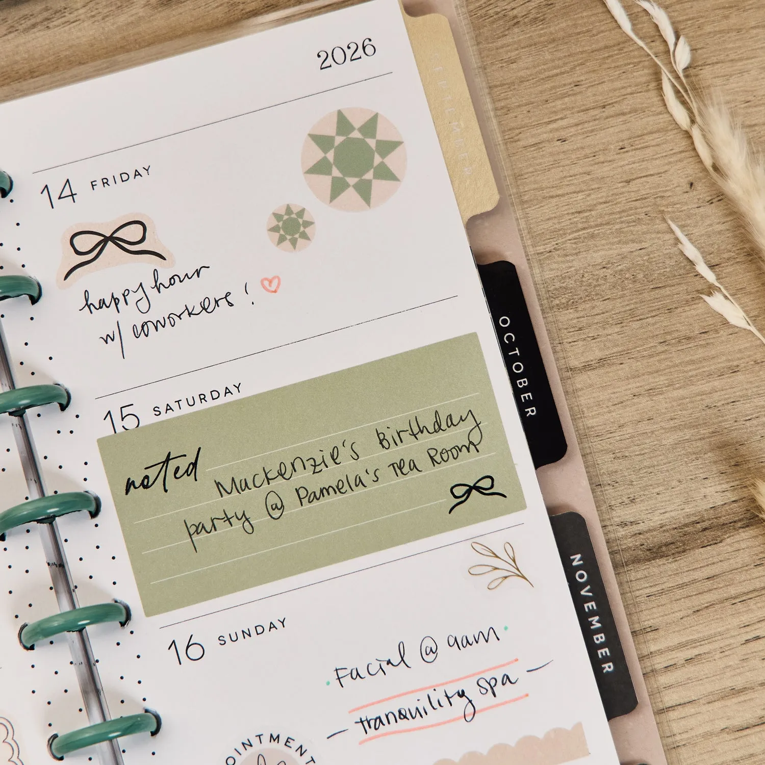 Happy Planner Heritage Charm agenda Skinny Classic 2026 horizontal