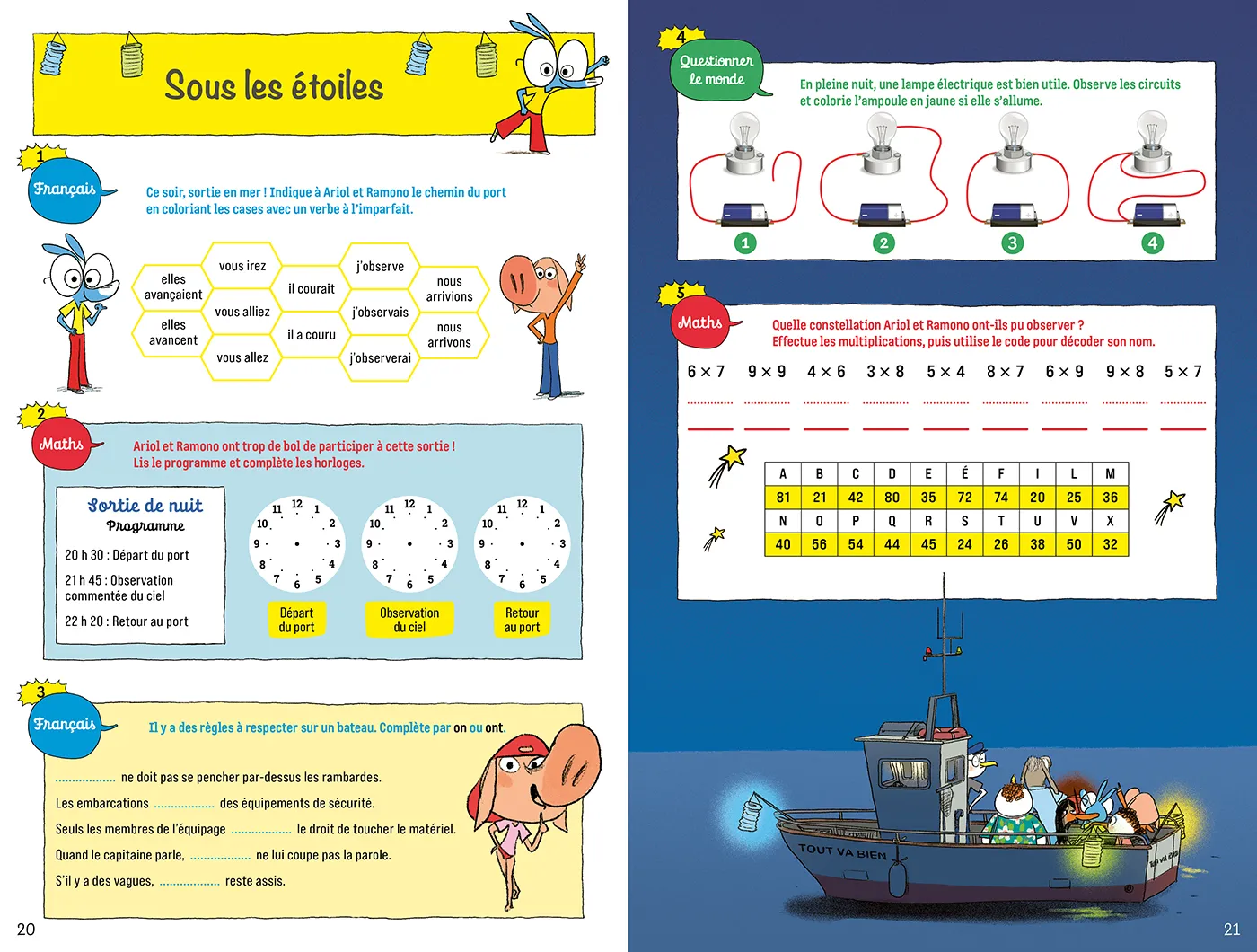 Les Incollables Ariol CE2-CM1 cahier de vacances 8-9 ans