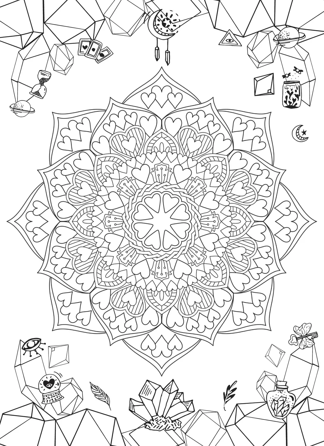 Frigobloc Magie des pierres Amitié Quartz Rose coffret créatif