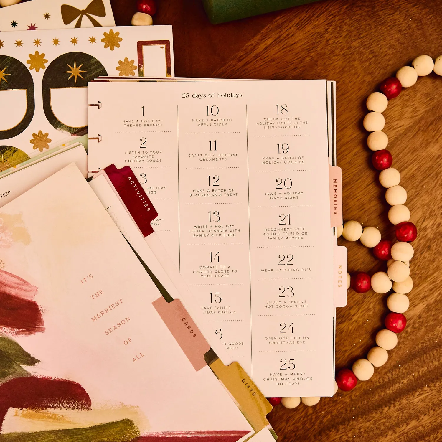 Happy Planner Holiday Charm extension Classic fêtes