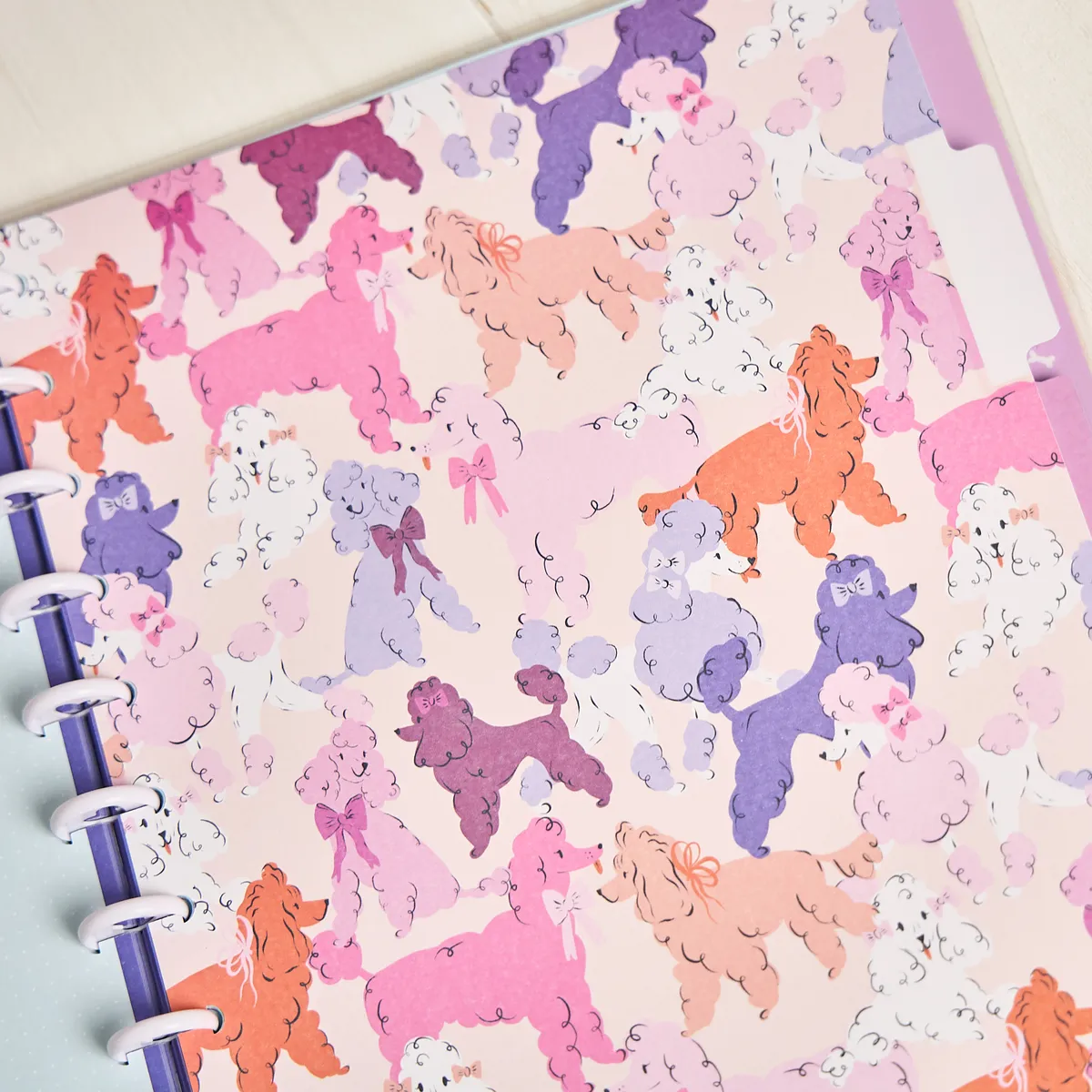 Happy Planner Dogs carnet pointillé grand 60 feuilles