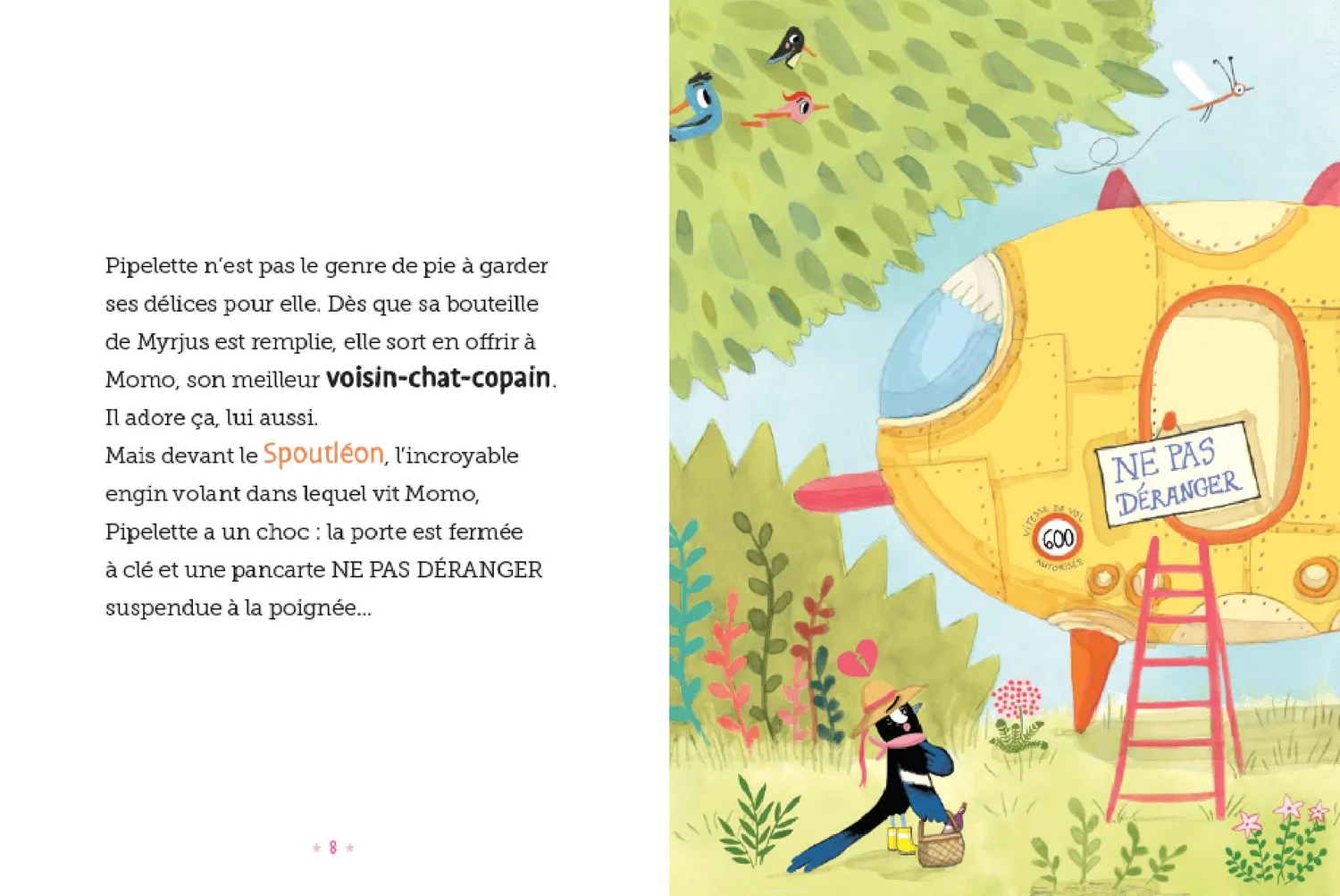 Pipelette et Momo À la mer Tome 2 premier roman 4 ans