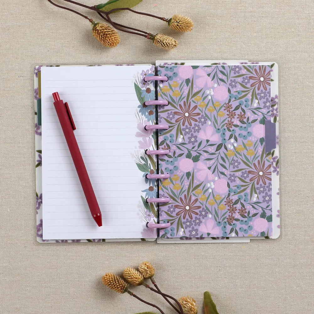 Happy Planner Made to Bloom carnet ligné mini floral