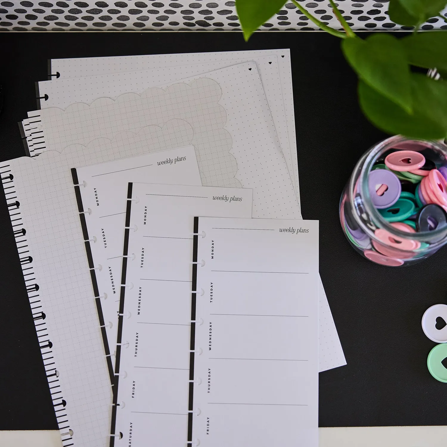 Happy Planner Love L+S recharge papier Big 40 feuilles