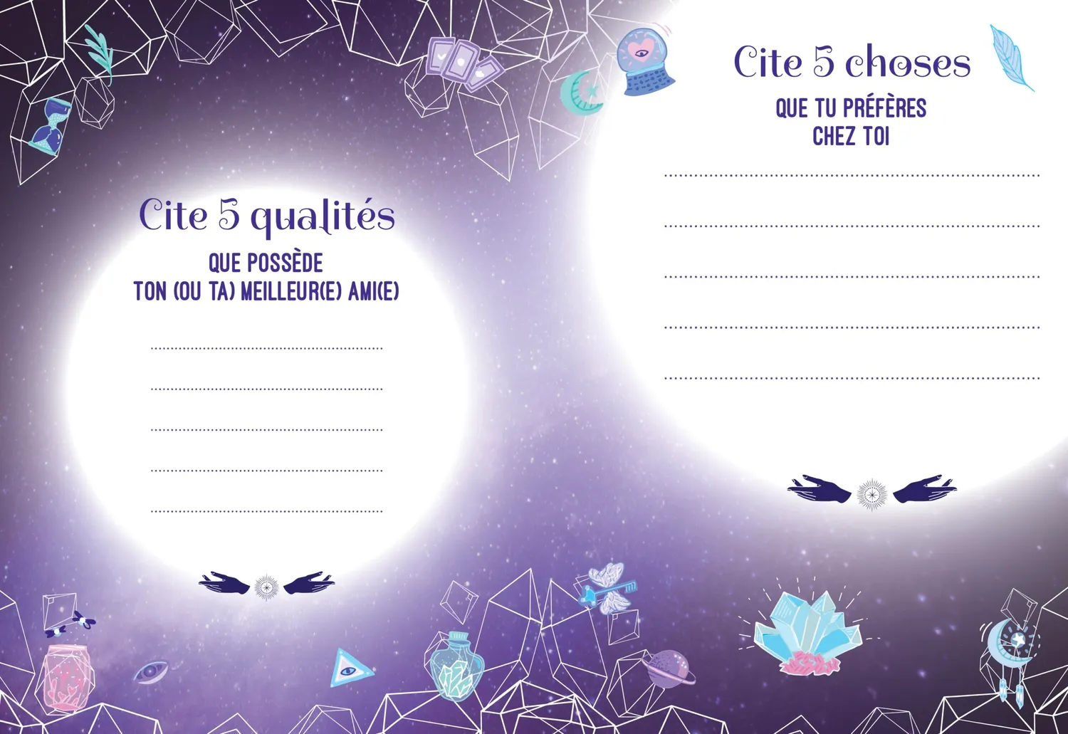 Magie des pierres Amitié quartz rose coffret enfant