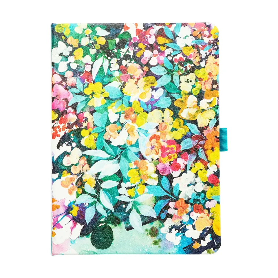 Happy Planner Serene Garden carnet pointillé 80 feuilles floral