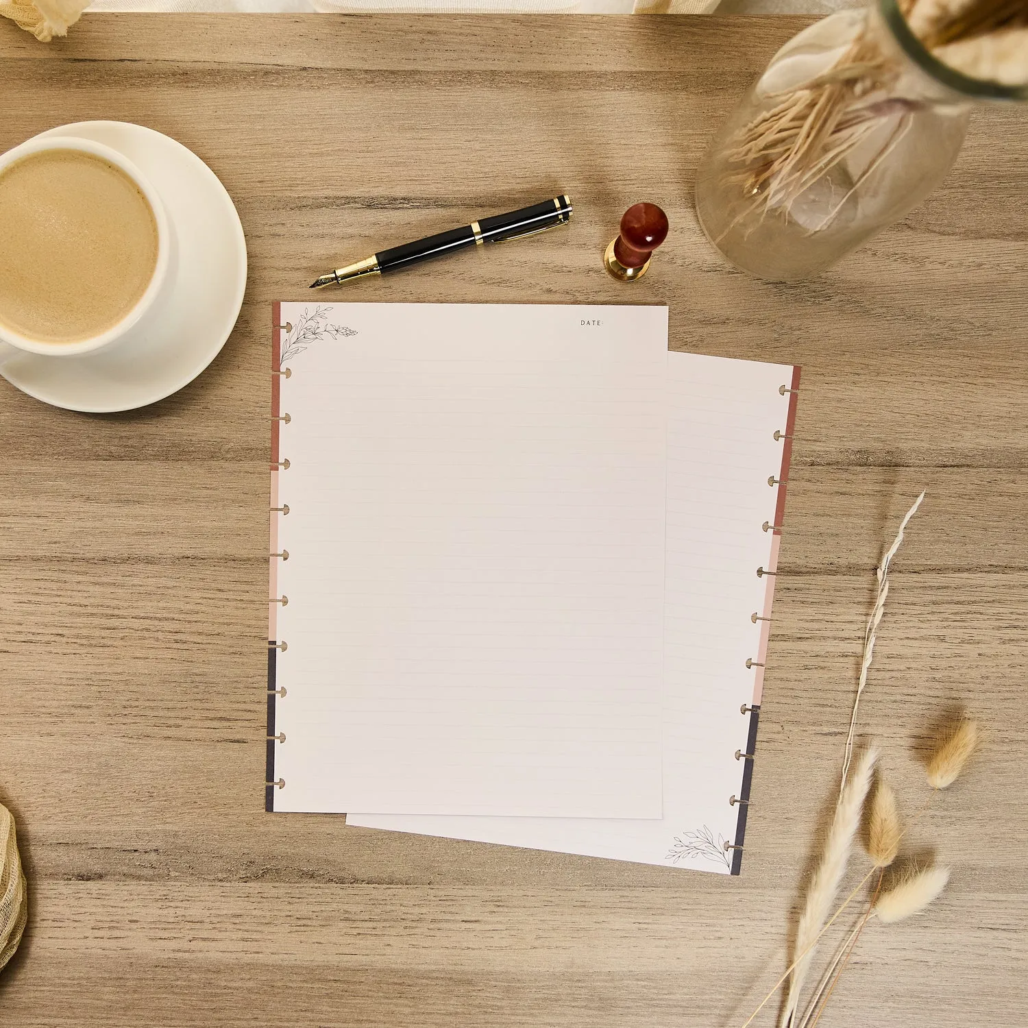 Happy Planner Modern Charm recharge big 40 feuilles pointillé